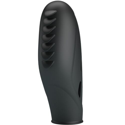 PRETTY LOVE - VIBRATORE DA DITO IN SILICONE GILO NERO