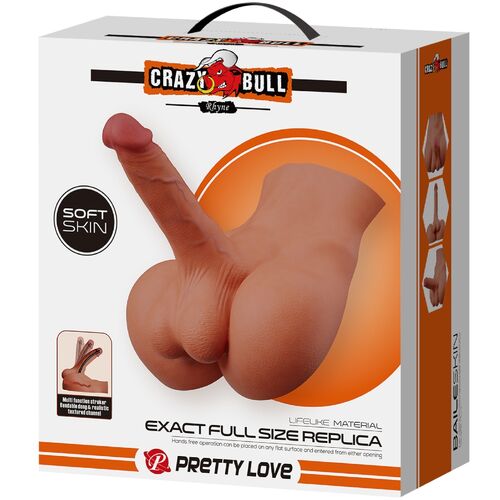 CRAZY BULL - RHYNE BACK MASTURBATORE NATURALE REALISTICO